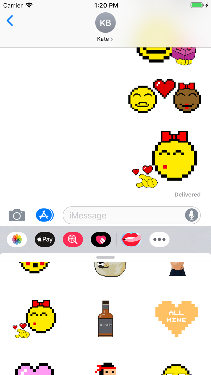 Adult Pixel Emojis