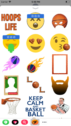 Basketball Hoops Sticker Pack(圖2)-速報App