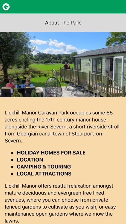 Lickhill Manor Caravan Park