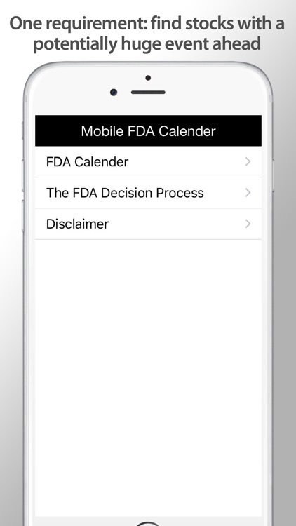 Biotech Stocks FDA Calendar screenshot-3