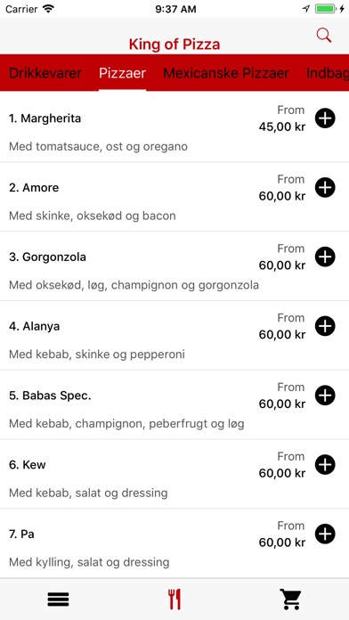 King of Pizza Aabenraa screenshot 3