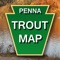 Put a complete map of Pennsylvania's stocked trout streams and lakes in the palm of your hand with this GPS enabled trout map that follows your travels, provides turn-by-turn driving directions and even navigates the backcountry right to the best trout fishing in Pennsylvania