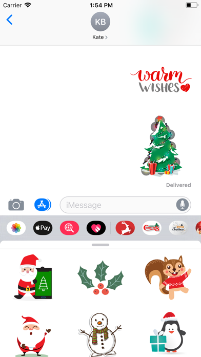 Christmas Stickers! Countdown! screenshot 3