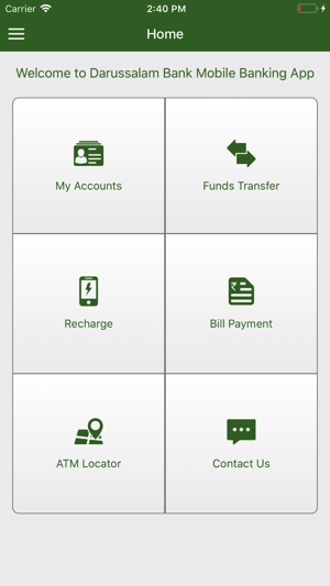 Darussalam Bank Mobile App(圖2)-速報App