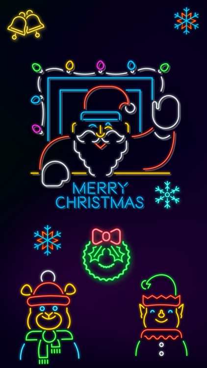 Animated Holiday Stickers