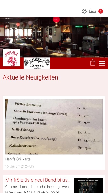 Rössli Pub Aarberg