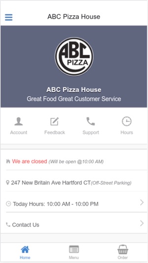 ABC Pizza House Hartford