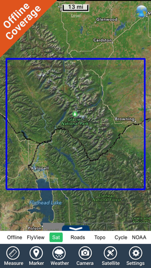 Glacier National Park - GPS Map Navigator(圖5)-速報App