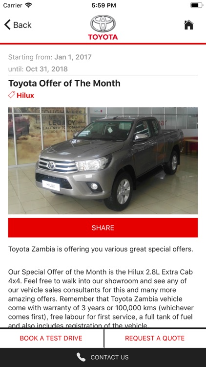 Toyota Zambia screenshot-3