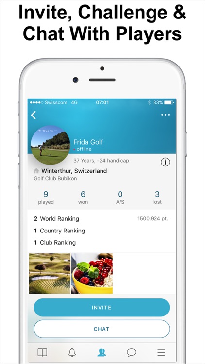 The Match Player Golf App