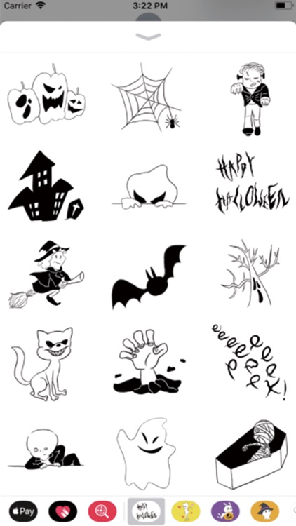 Happy halloween! stickers