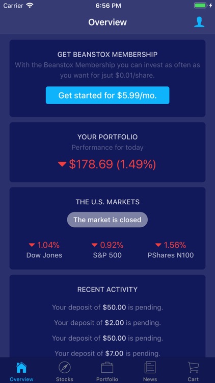 Beanstox Trade