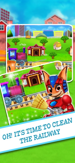 Animal Superhero City Cleaner(圖5)-速報App