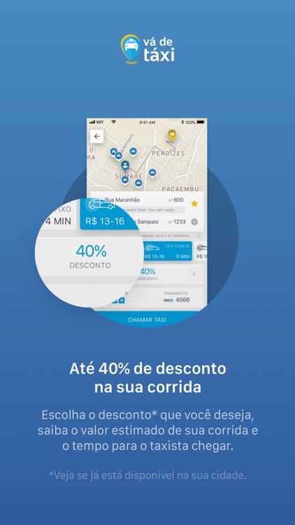 Vá de Táxi - O seu app de táxi
