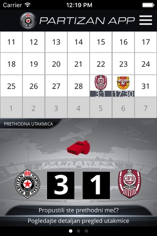 Partizan App screenshot 2