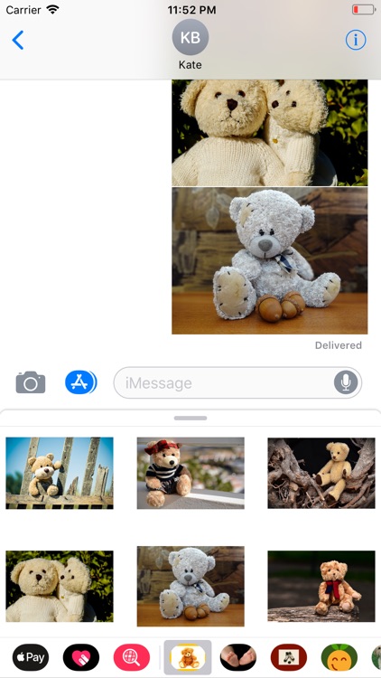 Teddy Bear Sticker Pack screenshot-6