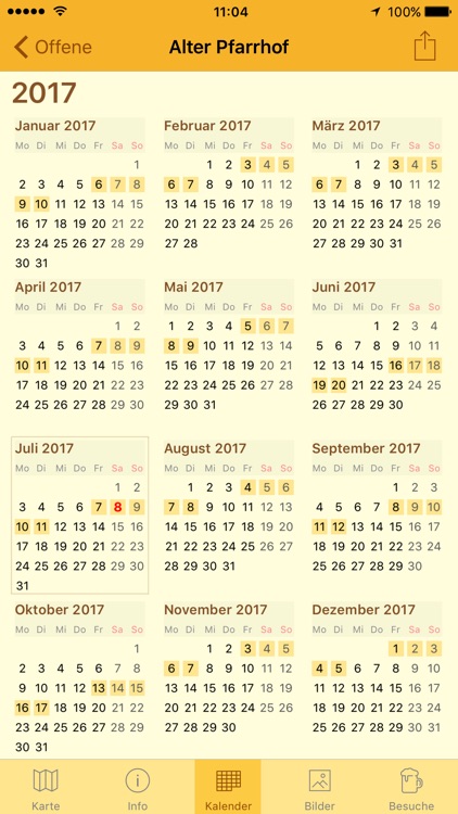 Zoigl-Kalender screenshot-3