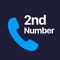 Second Phone Number allows you to get yourself an additional phone number to use it in situations, when exposing your real number is not desirable