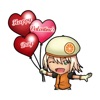 Valentine CuteBoy Stickers