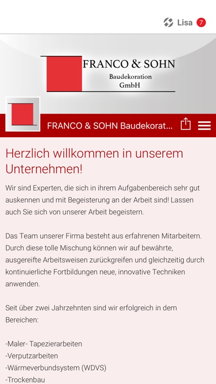 FRANCO & SOHN Baudekoration