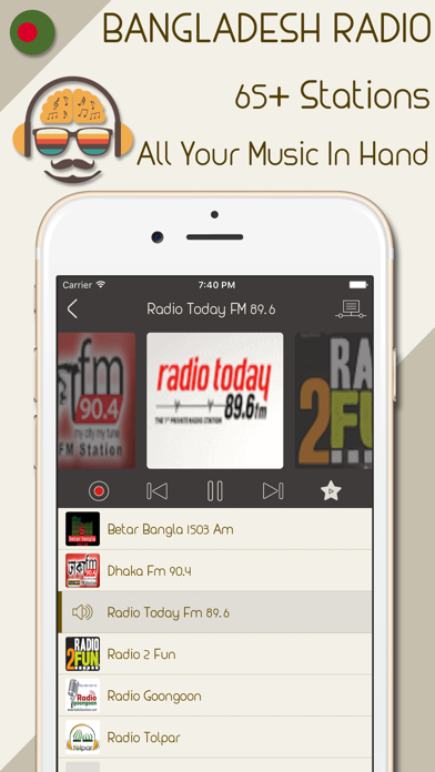 How to cancel & delete Live Bangladesh Radio Stations from iphone & ipad 1