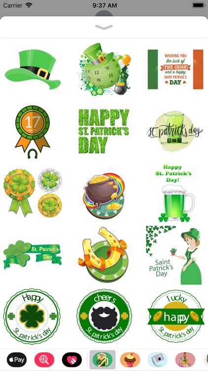 St. Patrick's Day Fun Stickers