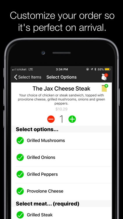 Kickbacks - Mobile Ordering