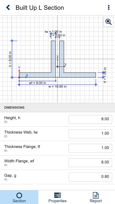 CSiSections screenshot 2