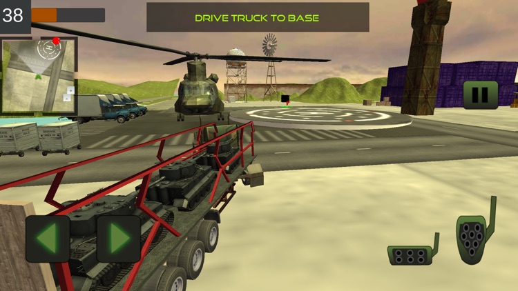 US Military Cargo Transporter sim screenshot-4