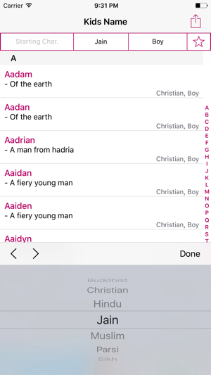 Kids Name For all Religion(圖4)-速報App