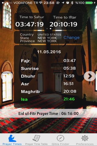 Muslim Prayer - Adhan Timer screenshot 3