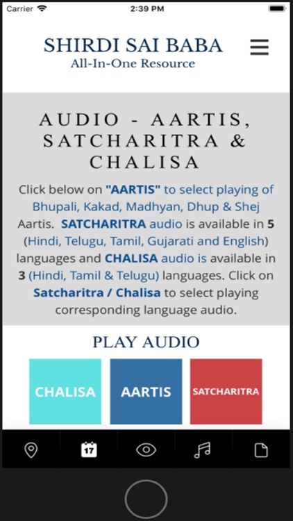 Shirdi Sai Baba All In One App By Saisol