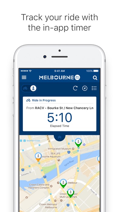 Melbourne Bike-Share screenshot 2