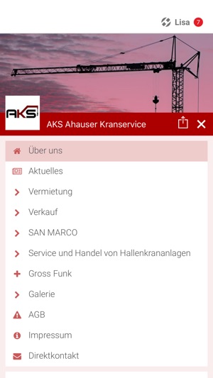 AKS Ahauser Kranservice(圖2)-速報App