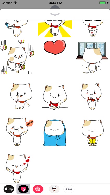 Cool Cat Animated Stickers