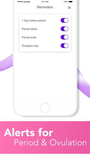 UShine: Period & Pill Tracker(圖5)-速報App