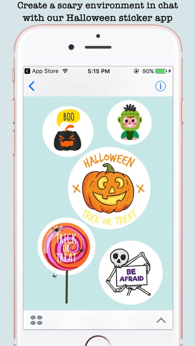 Halloween Card Wishes Emojis screenshot 4