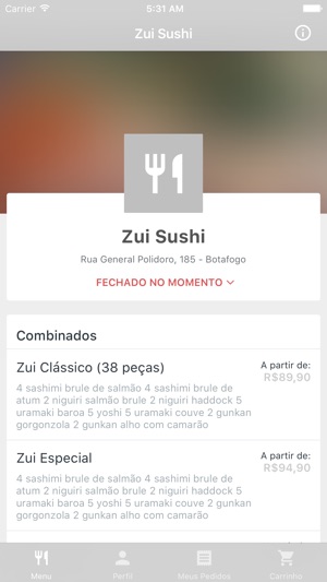 Zui Sushi Delivery(圖1)-速報App