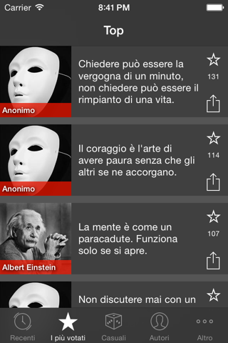 Aforismatico screenshot 2