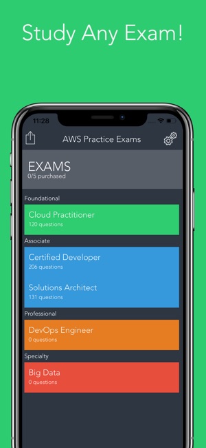 AWS Practice Exams (All Tests)