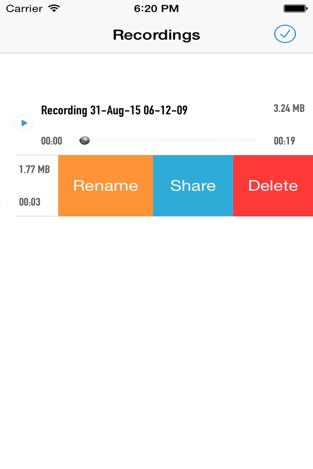 Ez Dictaphone - Voice Record screenshot 3