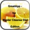 ** GreatApp - for Master Cleanse Diet Edition App Launch Special