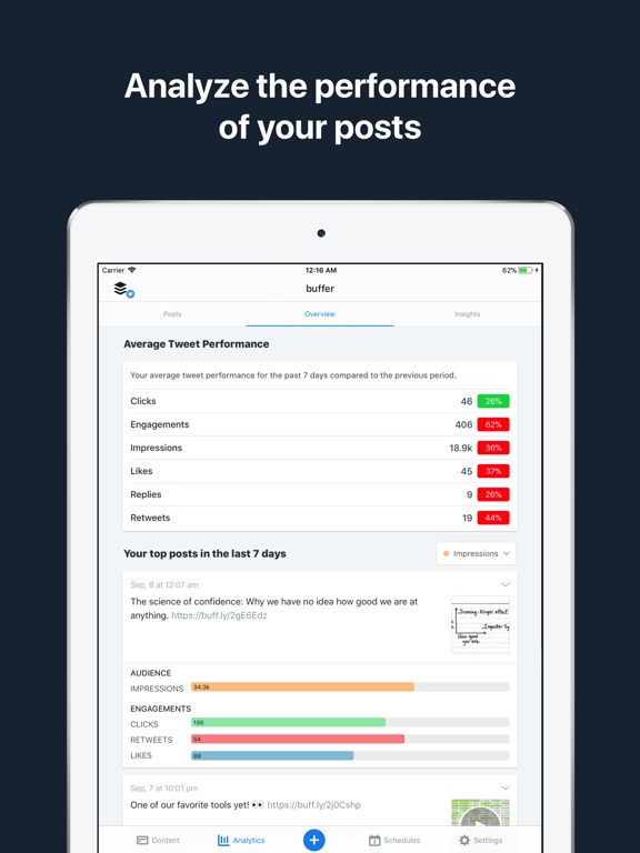 Buffer: Social Media Manager Screenshot