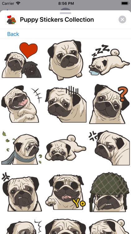 Puppy Stickers Collection screenshot-3