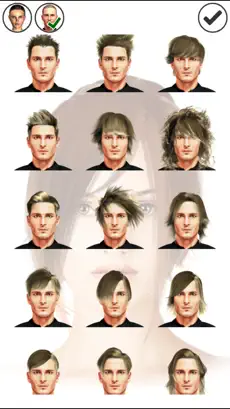 Captura de Pantalla 2 Hairstyle Magic Mirror Lite iphone