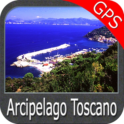Arcipelago Toscano - GPS charts fishing Navigator