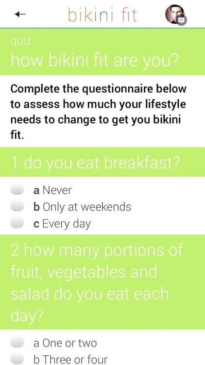 Bikini Fit: a 4 week plan for beach body fitness screenshot-4