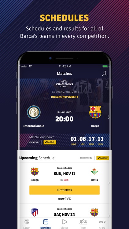 FC Barcelona Official App screenshot-6