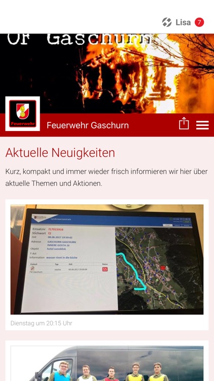 Feuerwehr Gaschurn