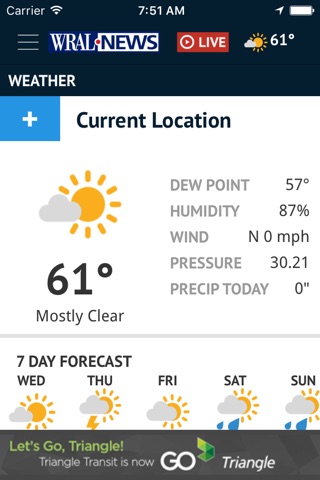 WRAL News Mobile screenshot 3